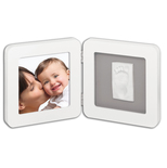 Baby Art modern print frame blanc/gris