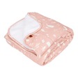 Couverture de lit bébé Pure & Soft Océan Pink LITTLE DUTCH - 2
