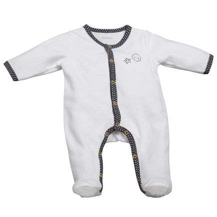 Pyjama en velours taille 1 mois Babyfan SAUTHON Baby déco