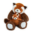 Doudou Panda Roux avec bébé UNICEF 25 cm DOUDOU ET COMPAGNIE - 2