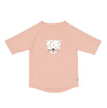 T-shirt manches courtes léopard 3-6 mois - Pink