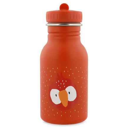 Gourde 350mL Mr. Parrot - Rouge TRIXIE