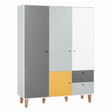 Armoire 3 portes Safran CONCEPT VOX