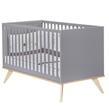 Lit Little Big Bed 70x140 cm Fanon Gris