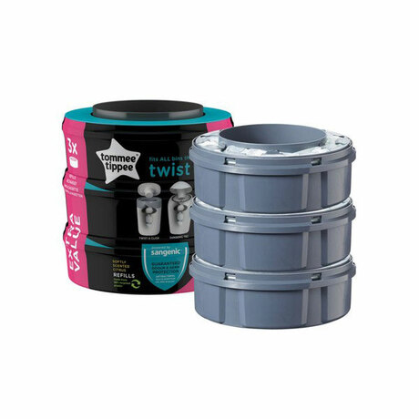 Recharges Poubelle Twist Click X3 Vente En Ligne De Toilette Bebe Bebe9
