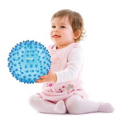 BALLE SENSORIELLE BLEUE - LILO BEBE NC