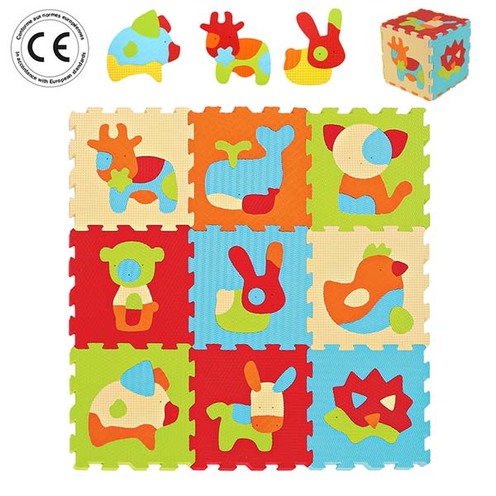 Dalle de mousse tapis animaux LUDI, Vente en ligne de Tapis d