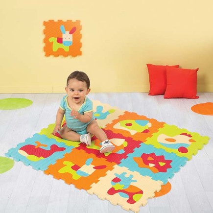 Dalle de mousse tapis animaux LUDI - 11