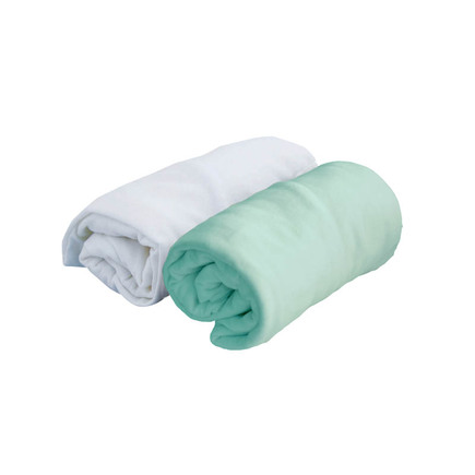 Lot De 2 Draps Housse 60x1 Cm Blanc Aqua Vente En Ligne De Linge De Lit Bebe Bebe9 Lot De 2 Draps Housse 60x1 Cm Blanc Aqua Vente En Ligne De Linge De Lit Bebe Bebe9