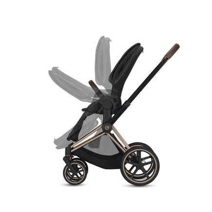Poussette PRIAM Chrome Black Manhattan Grey PLUS CYBEX - 3