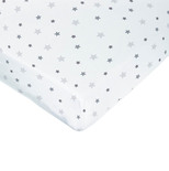 Drap-housse jersey 70x140 cm Star Gris