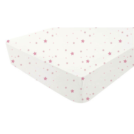 Drap Housse Jersey 60x1 Cm Star Rose Vente En Ligne De Linge De Lit Bebe Bebe9 Drap Housse Jersey 60x1 Cm Star Rose Vente En Ligne De Linge De Lit Bebe Bebe9