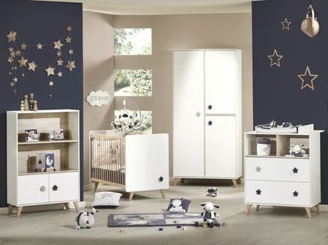 Chambre Oslo Etoile Lit 60x1 Commode Et Armoire Vente En Ligne De Chambre Bebe Bebe9 Chambre Oslo Etoile Lit 60x1 Commode Et Armoire Vente En Ligne De Chambre Bebe Bebe9