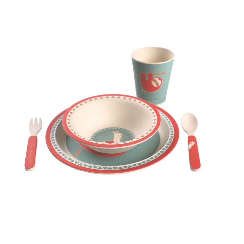 Set Repas Bebe Bambou Le Repas De Bebe Vaisselle