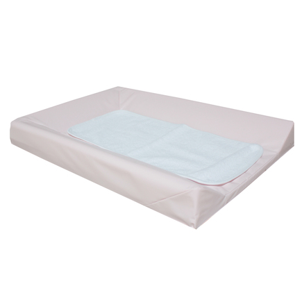 Matelas à langer Rose Piana avec 1 éponge fixation scratch BEBE9