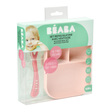 Set repas silicone compartimenté Pink BEABA - 8