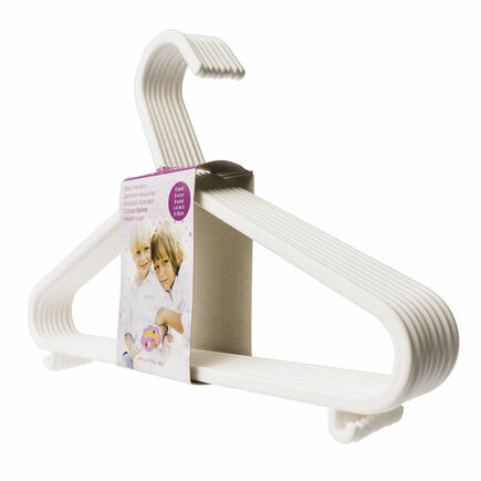 Pack de 8 Cintres Bébé Blanc MALTEX BABY, Vente en ligne de Décoration  chambre bébé