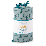 Tour de lit bleu Sous mon baobab