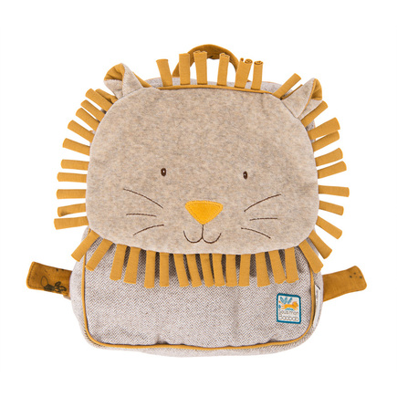 Sac à dos lion Sous mon baobab MOULIN ROTY, Vente en ligne de Sac à dos