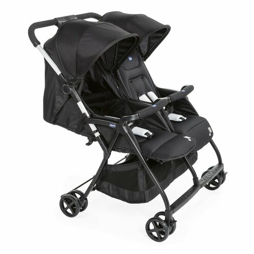 Poussette double Ohlala Twin Black Night CHICCO, Vente en ligne de Poussette  multiple