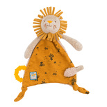 Doudou attache-tétine lion Sous mon baobab