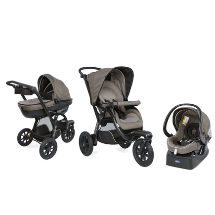 Poussette TRIO Activ3 TOP Dark Beige CHICCO