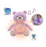 Ourson projecteur Baby Bear Rose FIRST DREAMS