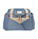 Sac à langer Sydney II Bleu chiné