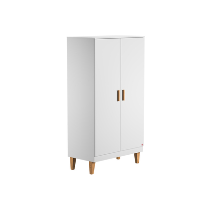 Chambre TRIO lit 70x140 commode armoire LOUNGE Blanc VOX - 5