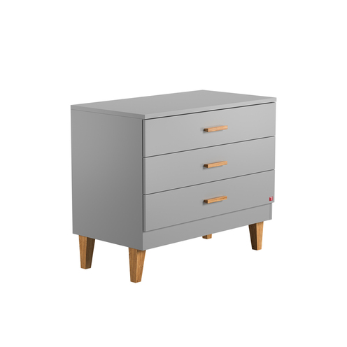 Commode 3 tiroirs LOUNGE Gris VOX