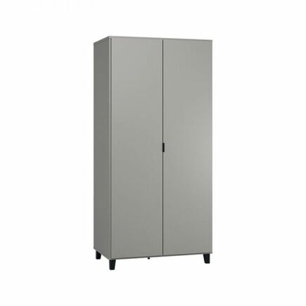 Armoire 2 portes SIMPLE Gris VOX