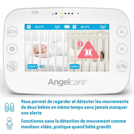 Babyphone Video Avec Detection De Mouvements Sans Fil Vente En Ligne De Babyphone Bebe9