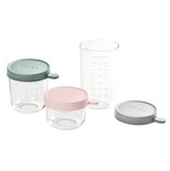 Coffret 3 portions verre 150/250/400ml Coloris Assortis