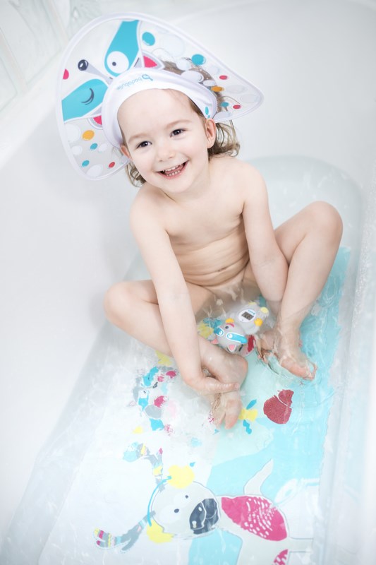Visière bain bébé - Protège les yeux du shampooing et de l'eau