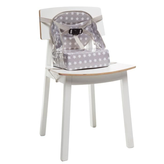 Rehausseur chaise Easy Up White Stars - Made in Bébé