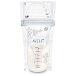 25 Sachets de conservation du lait 180ml