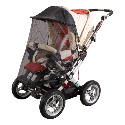 Canopy et moustiquaire 2 en 1  pour poussette BEBE9 REFERENCE