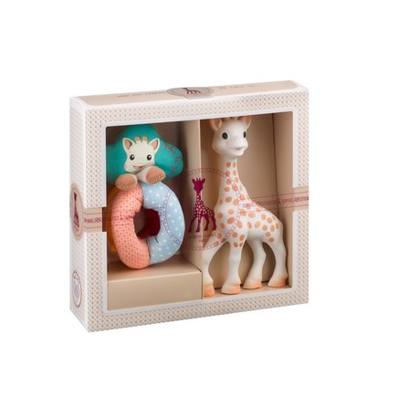 Coffret biberon naissance plastique - Sophie la Girafe AVENT