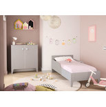 Chambre DUO GUIMAUVE lit 70x140 + Commode