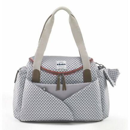 Sac à langer sydney 2 PLAY PRINT Grey BEABA, Vente en ligne de Sac à langer