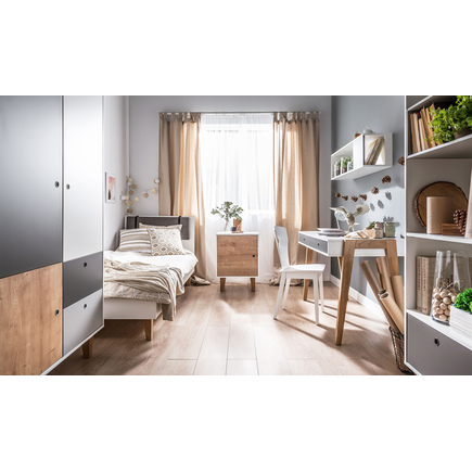 Chambre Concept lit 70x140+commode+armoire OAK VOX - 2