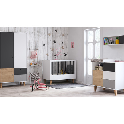 Porte additionnelle bois oak chambre Concept VOX - 4