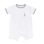 Combi-Short Blanc 3mois SOPHIE LA GIRAFE