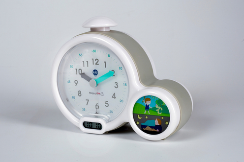 Mon premier réveil Kid'Sleep Clock Gris PABOBO, Vente en ligne de Jouet  d'éveil