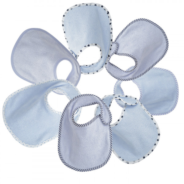 Lot De 7 Bavoirs Naissance Bleu Vente En Ligne De Repas Bebe9 Lot De 7 Bavoirs Naissance Bleu Vente En Ligne De Repas Bebe9