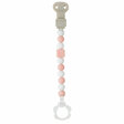 Attache sucette Rose-blanc NATTOU - 2