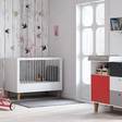 Chambre DUO CONCEPT lit 60x120+commode rouge VOX