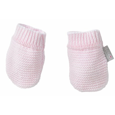 Moufles Maille Rose Naissance Vente En Ligne De Bebe9