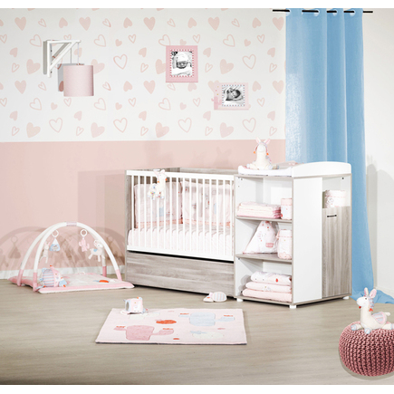 Lit Combine Evolutif 60x1cm Vintage Silex Vente En Ligne De Chambre Bebe Bebe9