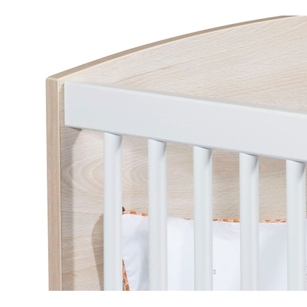 Lit Bebe 60x1 Cm Vintage Hetre Cendre Vente En Ligne De Chambre Bebe Bebe9